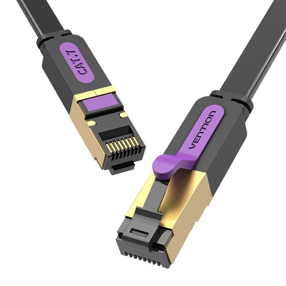 벤션 칼국수형 CAT7 랜선 랜케이블 SSTP 10Gbs 리뷰후기