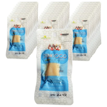 스팀푸드 닭고기맛 애완동물 간식