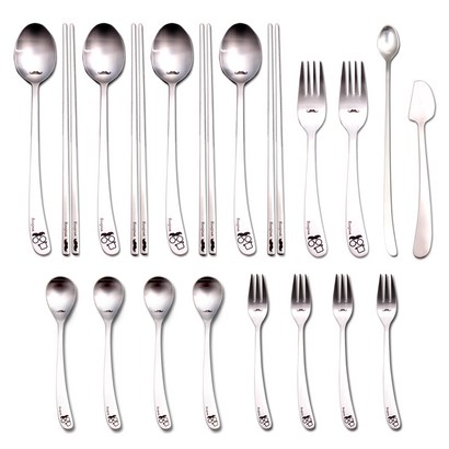 라온누리 봉쥬키친 4인조 커트러리