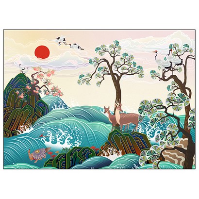 챔버아트 5141 십장생 직소퍼즐 리뷰 후기