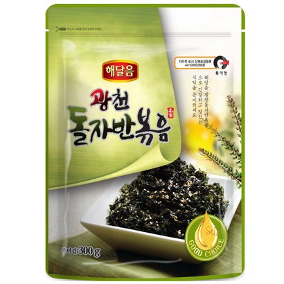 해달음 광천 조미김 돌자반볶음 리뷰후기