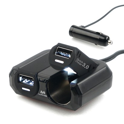 와인아트 폴딩 USB 초고속 충전소켓