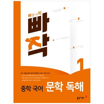 빠작 중학 국어 문학 독해 1