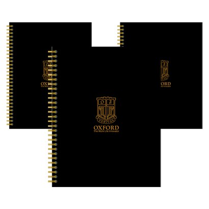 OXFORD 블랙 etter 좌철 80매 노트
