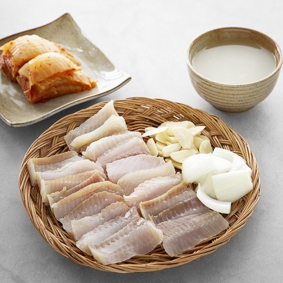 삭힌 홍어회 많이 삭인 맛