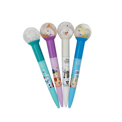 디즈니 썸썸 겨울왕국 반짝반짝 빛나는 워터볼 라이트펜 4종