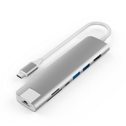 아이논 USB 30 C타입 7in1 멀티허브 메모리카드리더기