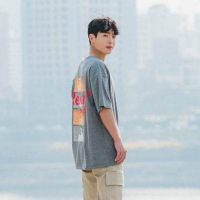 빅사이즈클럽 남녀공용 US 리피트 반팔 티셔츠 리뷰후기