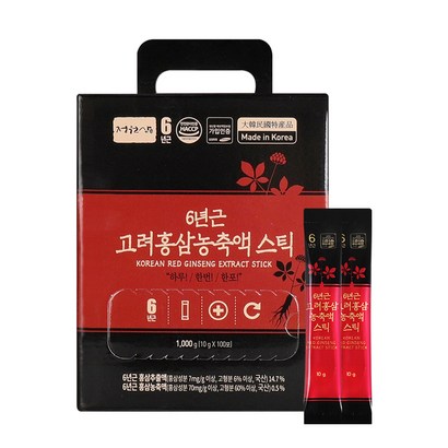정원삼 6년근 고려홍삼 농축액 스틱