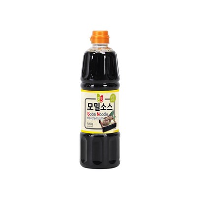 첫맛 모밀소스 리뷰후기