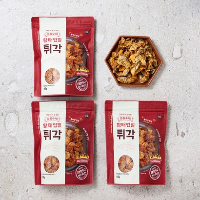 일품수제 황태껍질 튀각 불닭맛 리뷰후기