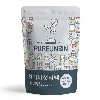 푸른빈 차가버섯 차 삼각 티백 리뷰후기