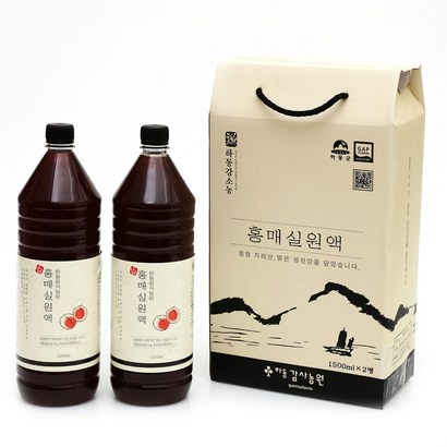 하동감사농원 홍매실원액