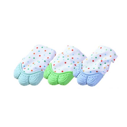 조이멀티 도트 유아 글러브 치발기 3종