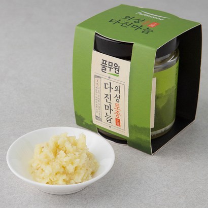풀무원 의성 토종 다진마늘 리뷰후기
