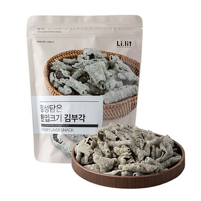 리릿 정성담은 한입크기 김부각