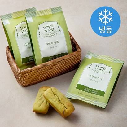 닥터키친 단백질과자점 리얼녹차바 빵 리뷰후기