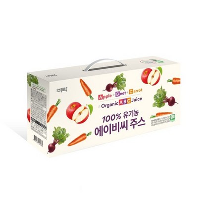 비락 100프로 유기농 에이비씨 주스 리뷰후기