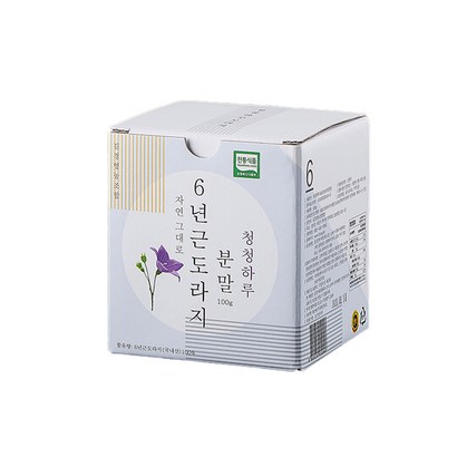 청청하루 6년근 도라지분말