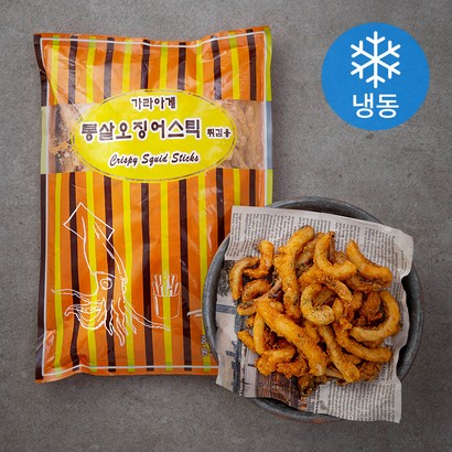가라아게 통살 오징어 스틱 튀김용