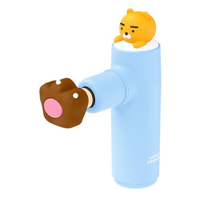 카카오프렌즈 꾹꾹이 경량 무선 마사지건 라이언 WKFMG-RYAN-F 리뷰후기
