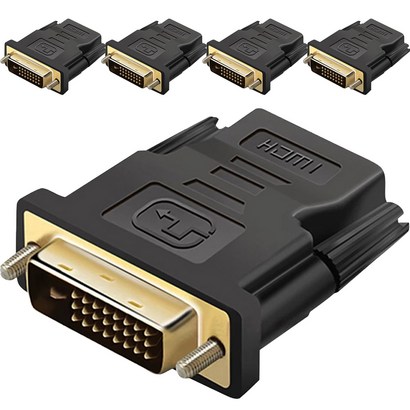 애니포트 DVI to HDI 젠더 A-DH 5개입
