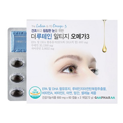 지엠팜 더 루테인 알티지 오메가3