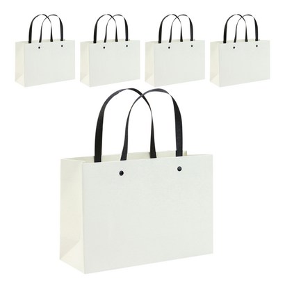 더깔끔 크라프트 무지 종이쇼핑백 5개