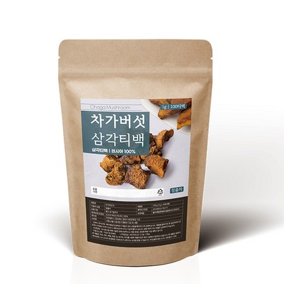 조은약초 차가버섯차 삼각티백