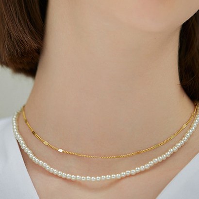 앵브록스 여성용 coco ear neckace