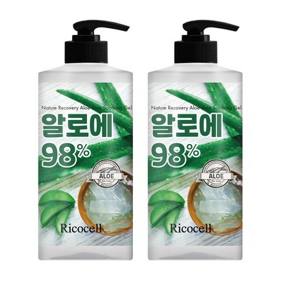 리코셀 알로에 수딩젤 대용량