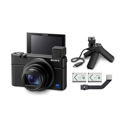 소니 DSC-RX100M7G 하이엔드 카메라 촬영 그립 VCT-SGR1 대용량 배터리 NP-BX1 브라켓 브이로그 리뷰후기