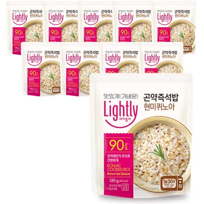 라이틀리 곤약즉석밥 현미퀴노아