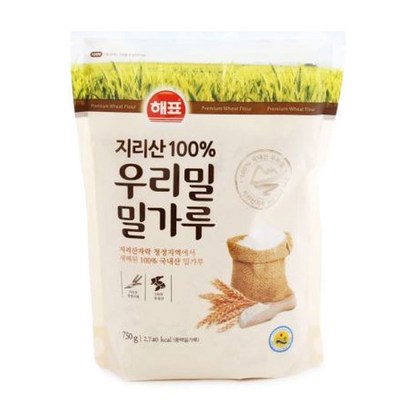 해표 지리산 우리밀 밀가루 리뷰 후기