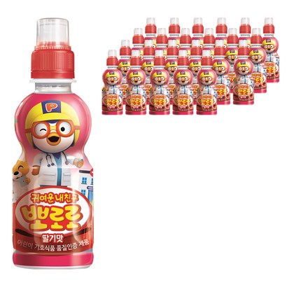 팔도 뽀로로 음료 페트 리뷰후기