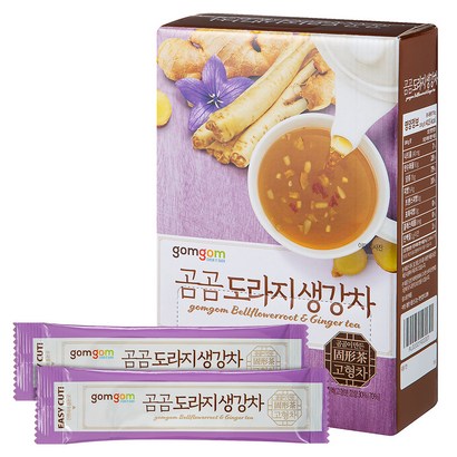 곰곰 도라지 생강차 리뷰후기