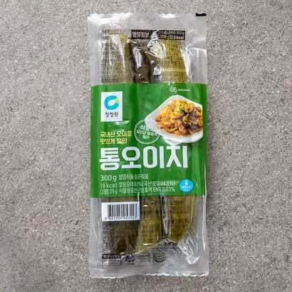청정원 통 오이지 1개 리뷰후기
