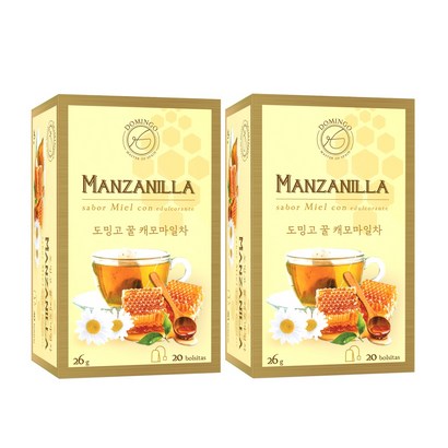 도밍고 꿀 캐모마일차
