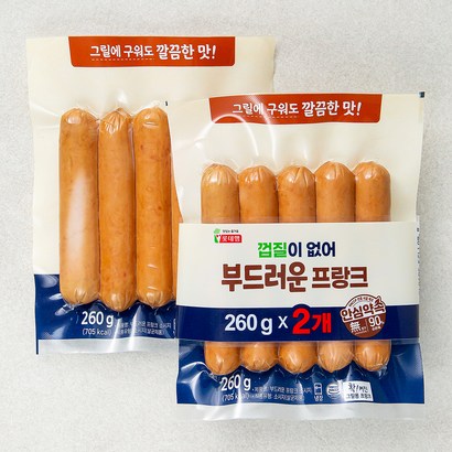 롯데햄 부드러운 프랑크 소시지
