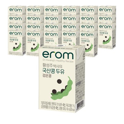 이롬 황성주 국산 검은콩 두유