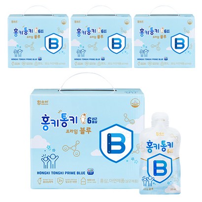 함소아 홍키통키 프라임 블루 유아홍삼
