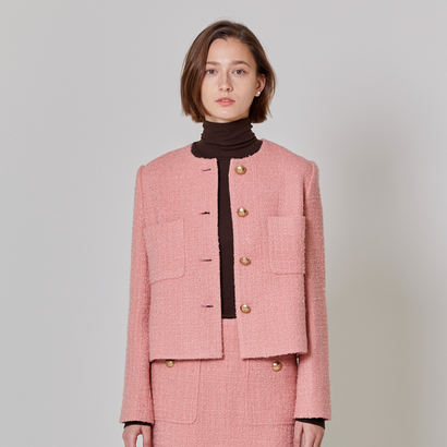 JIBY JISTUART Tweed Croed Jacket