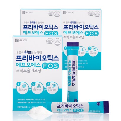 종근당건강 프리바이오틱스 에프오에스