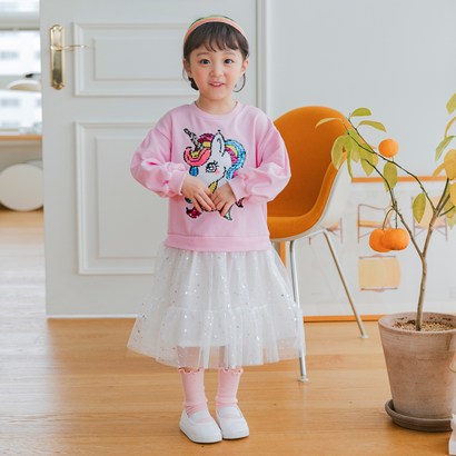라라아망 여아용 스타유니 원피스