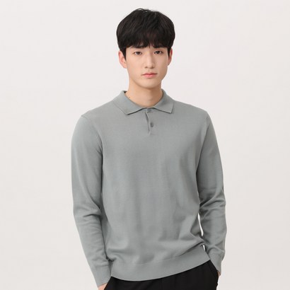 마인드브릿지 남성용 수피마 카라 니트 MVKT2122 리뷰후기