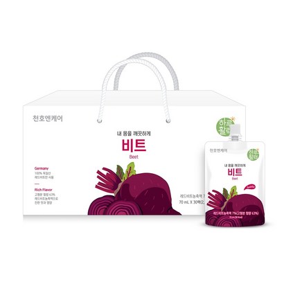 천엔케어 내 몸을 깨끗하게 비트즙