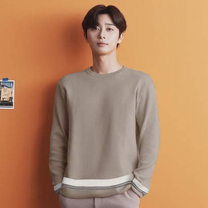 지오지아 남성용 캐시미어 블렌드 소프트 스웨터 AEB4ER1102 리뷰후기