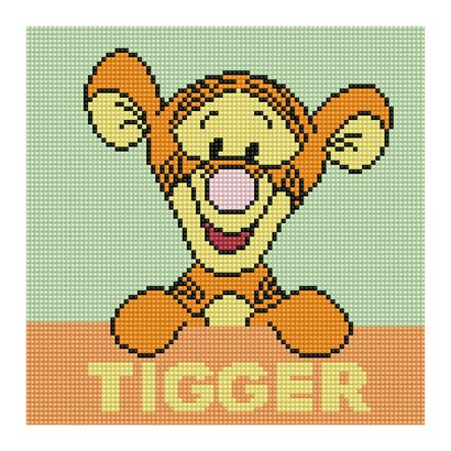 아이러브페인팅 디즈니 위니더 푸 DIY 보석십자수 2525