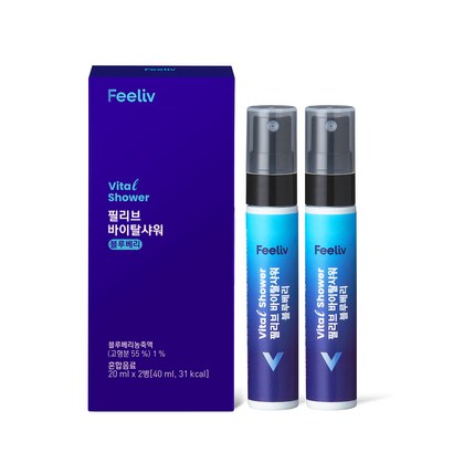 필리브 바이탈샤워 뿌리는 비타민 블루베리 리뷰후기