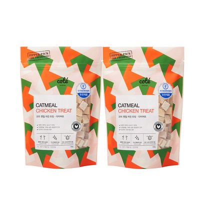 꼬뜨 고양이 밀 치킨 트릿 간식